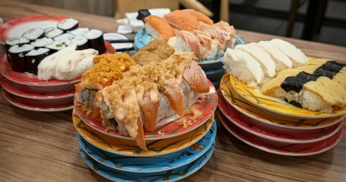 Sushi Mentai のテーブル